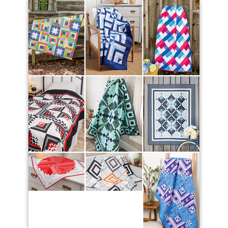 Annie's Quilting Creative Log Cabin Quilts