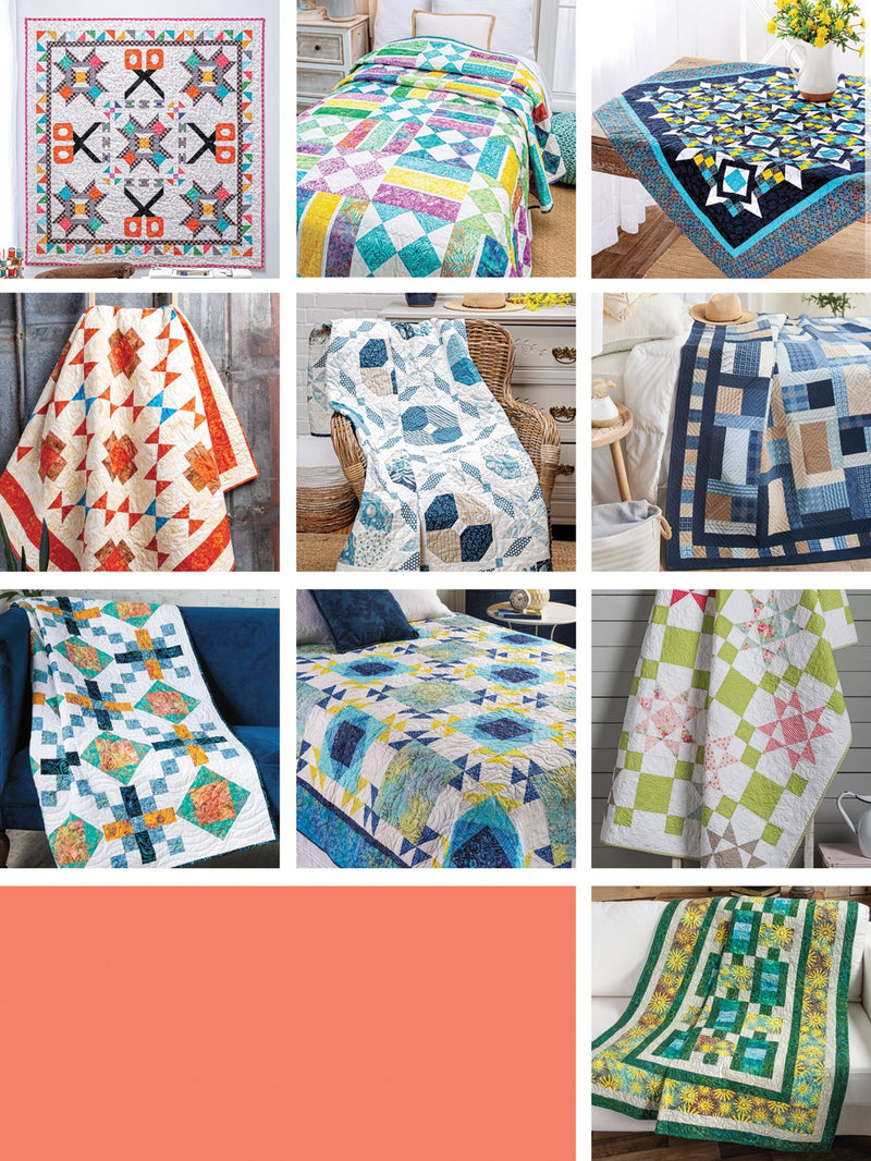 Annie's Quilting Creative Two-Block Quilts Book