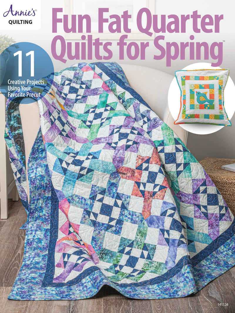 Annie's Quilting Fun Fat Quarter Quilts For Spring Book
