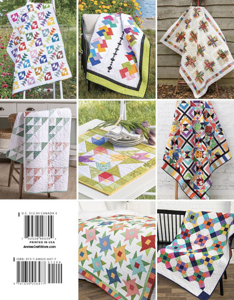 Annie's Quilting Scrap-Happy Quilt Pattern Book