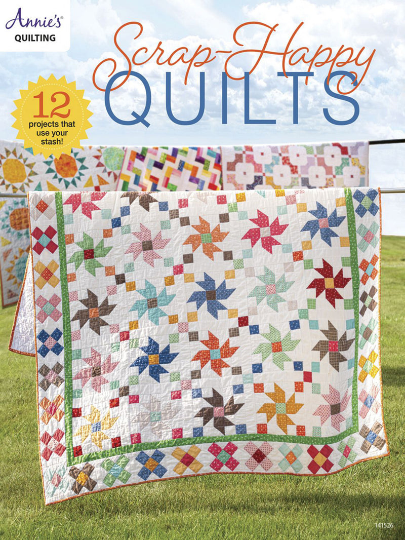 Annie's Quilting Scrap-Happy Quilt Pattern Book