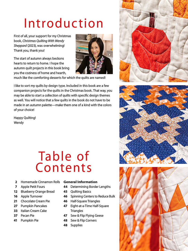 Annie's Quilting Autumn Quilting With Wendy Sheppard Book