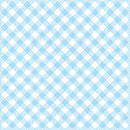 Kanvas Studio Enjoy The Ride Gingham Plaid Blue Fabric