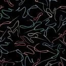 Benartex Sew In Love Needle And Thread Black Fabric ONLINE PURCHASE ONLY