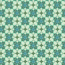 Benartex Butterfly Calypso Geo Light Green Fabric