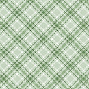 Benartex Woodland Wonderland Plaid Green Fabric