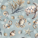 Benartex Coastal Escape Marine Life Ocean Fabric