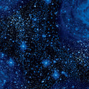 Benartex Magical Basics Magic Stars Royal Blue Fabric