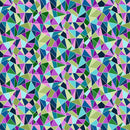 Andover Tropica Mosaic Blue Fabric