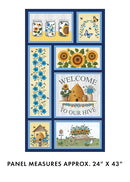 Benartex Wildflower Honey Panel