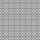 Benartex Xanadu Diamond Circles Black White Fabric