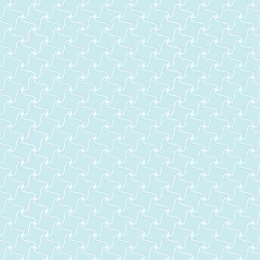 Benartex Xanadu Modern Basket Weave Light Teal Fabric