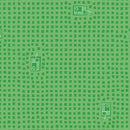 Benartex Robo Boogie Green Remote Fabric