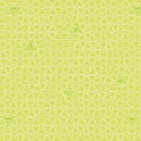 Benartex Robo Boogie Lime Triangles Fabric