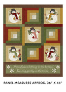 Benartex Snowballs Panel