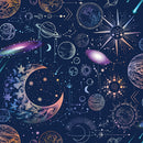 Benartex Celestial Skies Universe Twilight Fabric