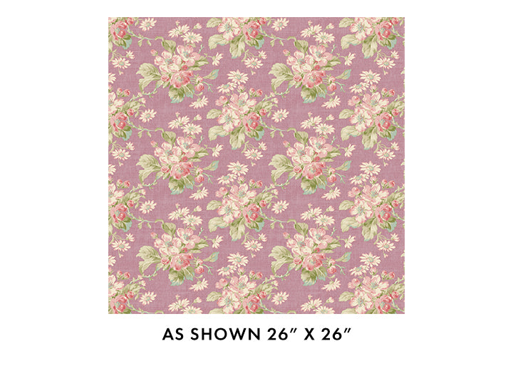 Benartex Beloved Apple Blossom Washed Rose Fabric