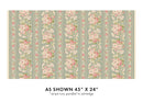 Benartex Beloved Apple Blossom Stripe Willow Fabric