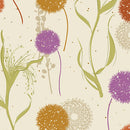Benartex Wishflower Wishing Field Orange Multi Fabric