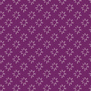 Benartex Wishflower Dandy Dark Purple Fabric
