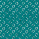 Benartex Wishflower Dandy Dark Teal Fabric