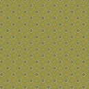 Benartex Christmas At Home Tiny Daisy Green Fabric