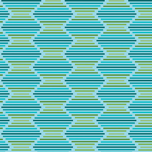 Benartex Nature Unfiltered Treeline Aqua Fabric