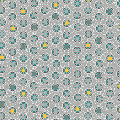 Benartex Nature Unfiltered Sunshine Gray Fabric