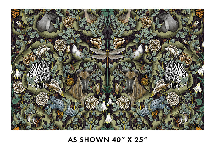 Benartex Mythic Forest Multi Wide Back Fabric
