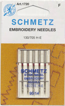 Schmetz Embroidery Machine Needle Size 90/14