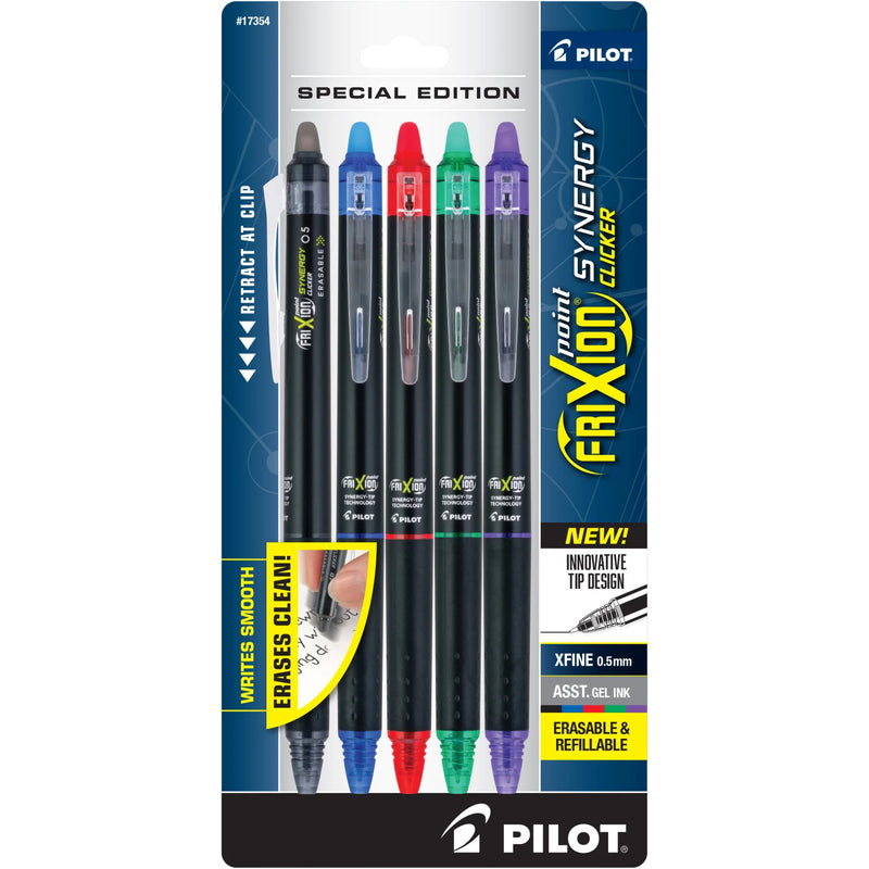 Frixion Extra Fine Point Pen Assortment 5 Pack