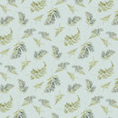 Wilmington Prints Blessed By Nature Fern Toss Blue Fabric