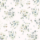 Wilmington Prints Au Naturel Ivory Large Floral Fabric