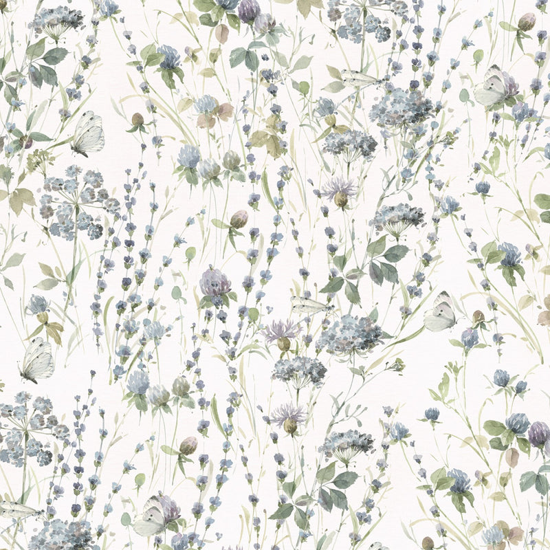 Wilmington Prints Au Naturel Ivory Packed Floral Fabric