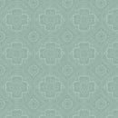 Wilmington Prints Season's Study Grid Tonal Teal Fabric