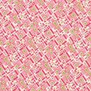 Moda Looking Forward Geometric Azalea Fabric ONLINE PURCHASE ONLY