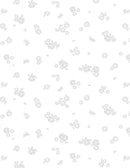 Wilmington Prints Garden Whispers Ditsy Petal White On White Fabric