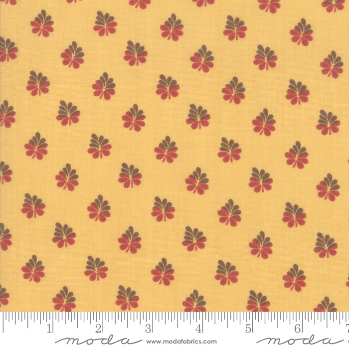 Moda Sarah's Story Leaf  Butter Fabric ONLINE PURCHASE ONLY