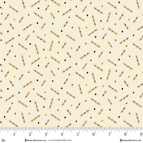 Henry Glass Buttercream And Brickle Bits Confetti Toss Cream Fabric