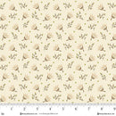 Henry Glass Buttercream And Brickle Bits Stars And Sprigs Cream Fabric