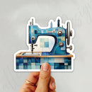 Indigo Machine Sticker