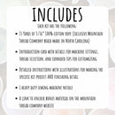 Coiled Oval Rope Basket Kit