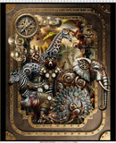 In The Beginning Steampunk Menagerie Large Panel