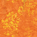 Windham Fabrics Fawn Line Squares Orange Batik Fabric