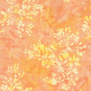 Windham Fabrics Fawn Herbs Peach Batik Fabric