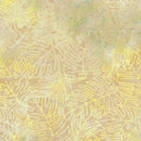 Anthology Haley Leaves Taupe Batik Fabric