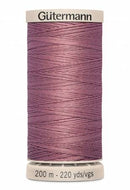 Gutermann Hand Quilting 200M/220YD Cotton Thread 2635 Dark Rose