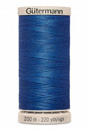 Gutermann Hand Quilting 200M/220YD Cotton Thread 5133 Royal