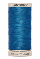 Gutermann Hand Quilting 200M/220YD Cotton Thread 5534 Sapphire