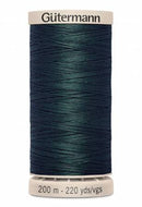 Gutermann Hand Quilting 200M/220YD Cotton Thread 8113 Forest